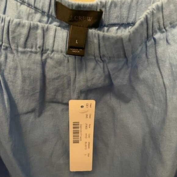 J.Crew Tie-Shoulder Hydrangea Mini Dress Embroidery Size Large - Picture 12 of 15